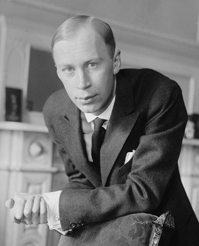 Sergei Prokofiev in New York, 1918