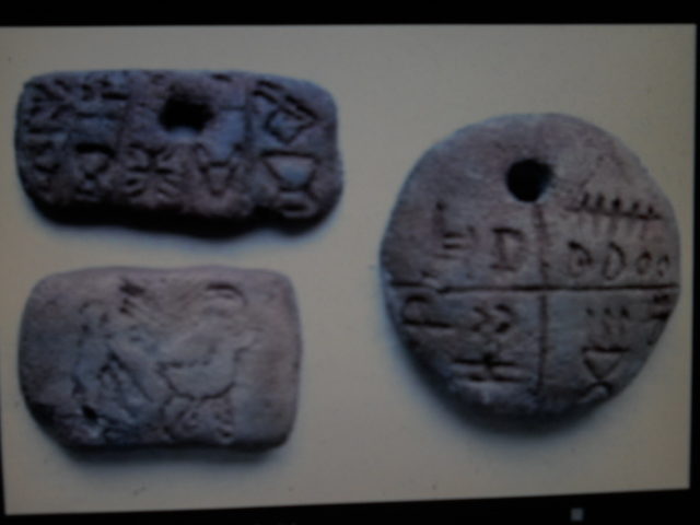 The Tărtăria tablets are three tablets, discovered in 1961 by archaeologist Nicolae Vlassa. Photo Credit