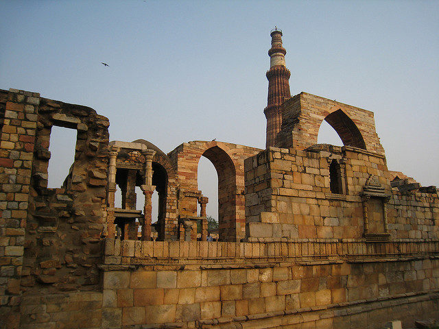 The construction of Qutb Minar was commissioned by Qutb al-Din Aibak. Photo Credit