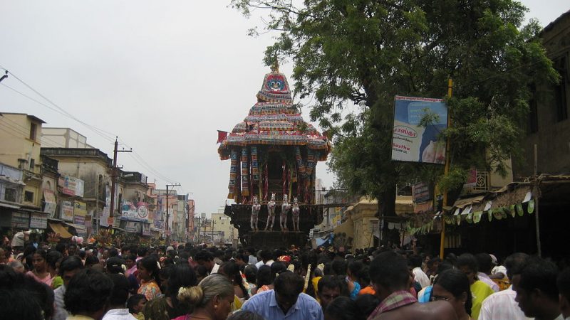 Madurai temple festival. Photo Credit