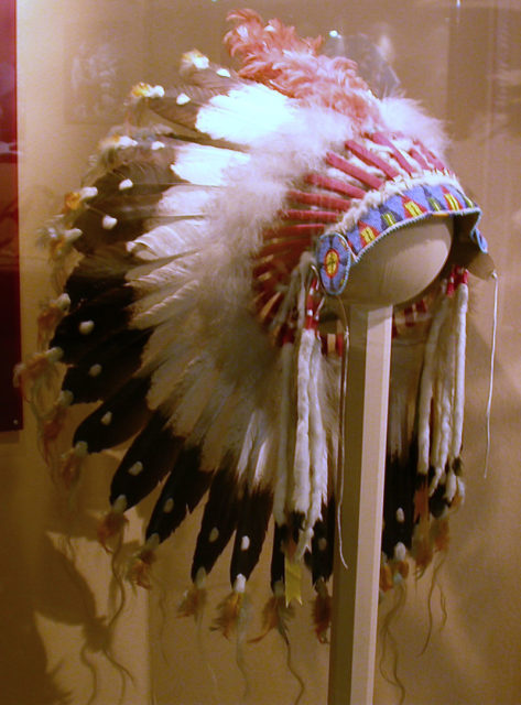 Native American White Spirit Eagle War Bonnet Feather Headdress 
