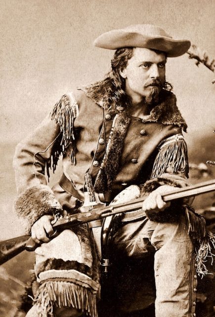 Buffalo Bill, nicknamed after his contract to supply Kansas Pacific Railroad workers with buffalo meat. . Photo Credit 