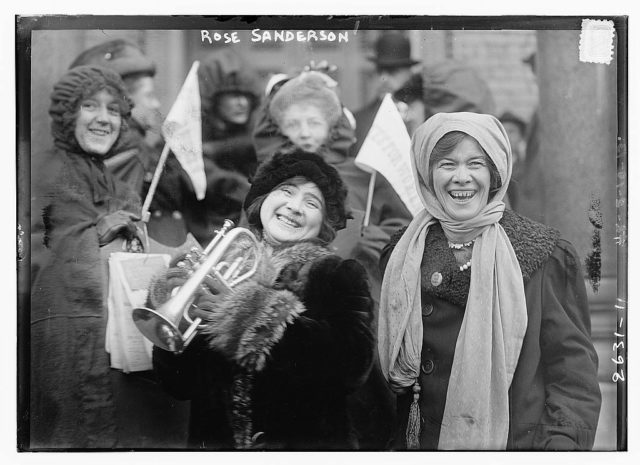 Rose Sanderson February 1913 Photo Credit