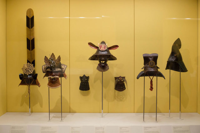 Helmets and Masks - "Samurai" Exhibition - Portland Art Museum Photo Credit