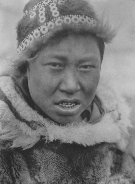 Central Alaskan Hooper Bay youth, 1930 Photo Credit