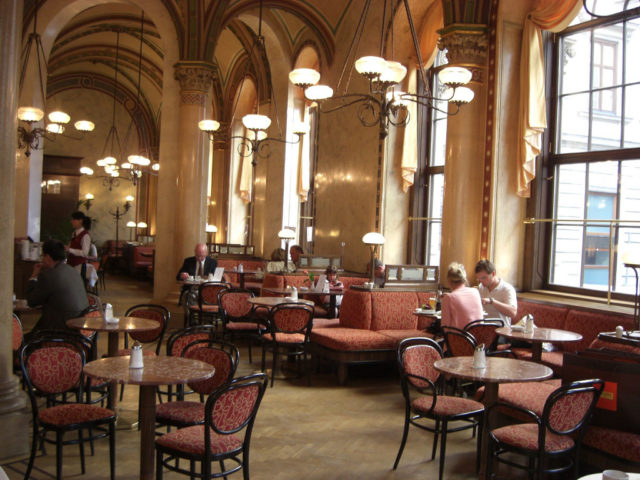 Interior of the Cafe Central. Photo Credit
