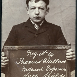 Thomas Wallace, arrested for indecent exposure Photo Credit