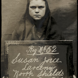 Susan Joice, arrested for stealing money from a gas meter Photo Credit
