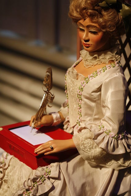 An automaton on display at the Swiss Museum. Photo Credit