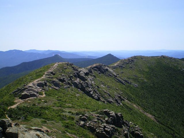 Franconia Ridge, a section of the Appalachian Trail in New Hampshire. Photo credit