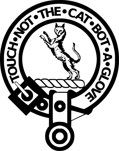 Crest badge of Mackintosh clan