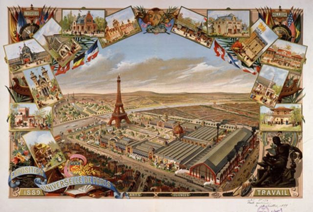 General view of the World Expo 1889