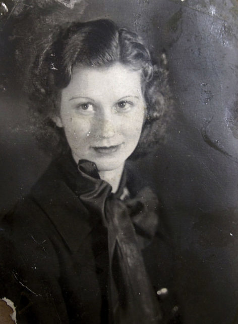 David Flam's grandmother in the 1930s Photo Credit