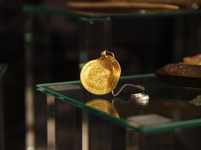 Bracteates are thin uni-faced coins struck with only one die. Photo Credit