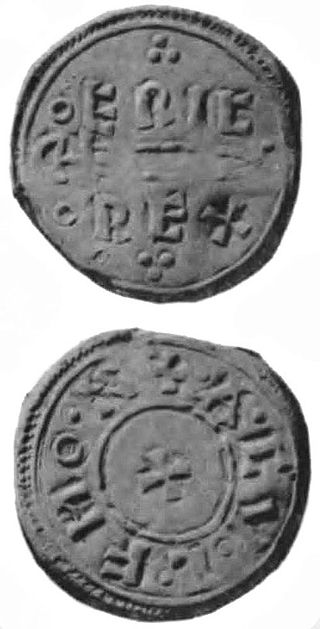 Coin minted at York