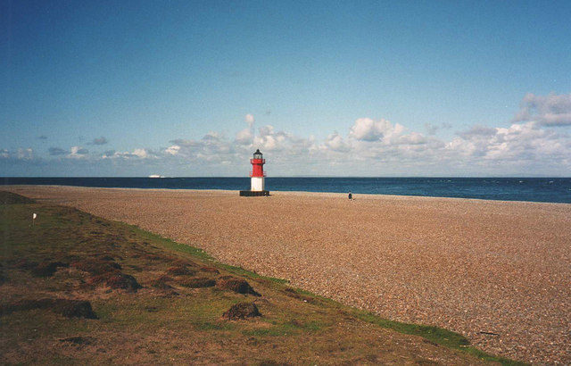 Point of Ayre lighthouse This lighthouse sits on the gravel spit at the most northerly point of the Isle of Man. Photo credit