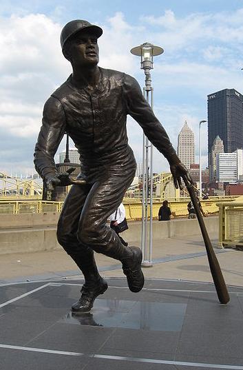 A statue of Clemente outside of PNC Park in Pittsburgh. Photo Credit
