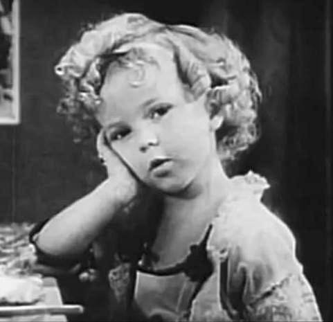 Shirley Temple In Glad Rags to Riches, 1933