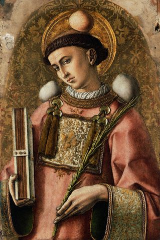 Saint Stephen by Carlo Crivelli.