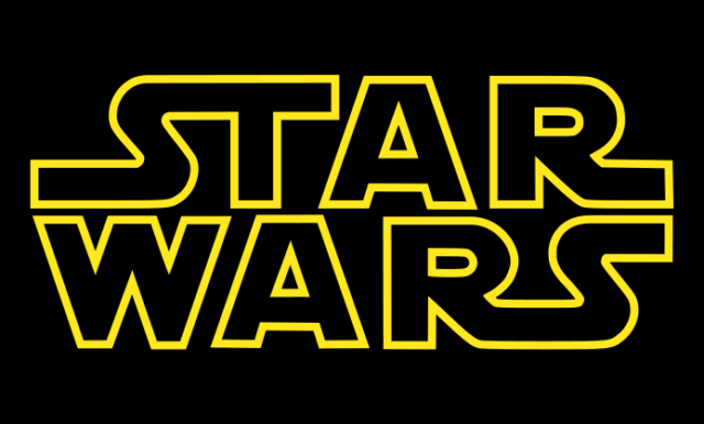 The franchise's logo, introduced in film A New Hope.