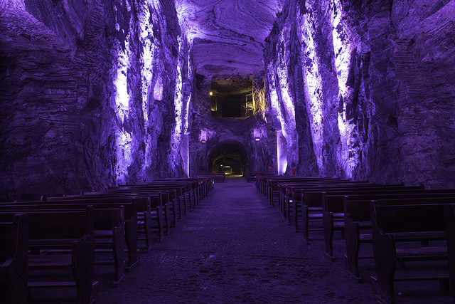 The Salt Cathedral is considered one of the most notable achievements of Colombian architecture. Photo Credit
