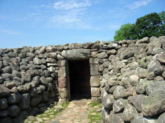 The entrance to the tomb. Photo Credit