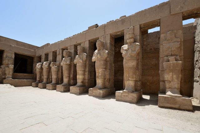 The first drawing of Karnak is found in Paul Lucas' travel account of 1704. Photo Credit