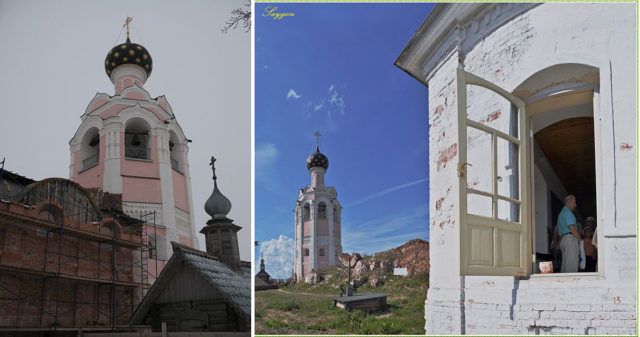 The first stone monastery in the Russian North. Photo Credit1 Photo Credit2