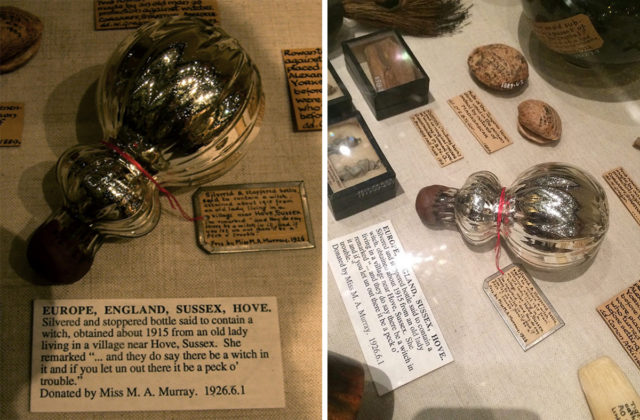 These objects are believed to protect their owners from the negative effects of witchcraft. Photo Credit