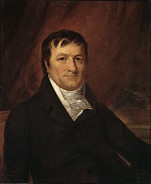 John Jacob Astor portrait by John Wesley Jarvis, circa 1825.