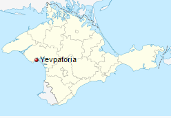 Location of Yevpatoriya Photo Credit