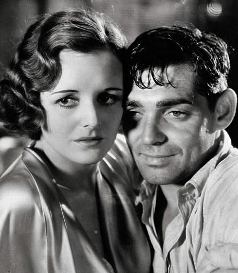 Mary Astor and Clark Gable in Red Dust, 1932