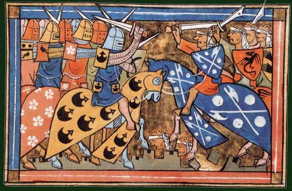 A battle of the Second Crusade.