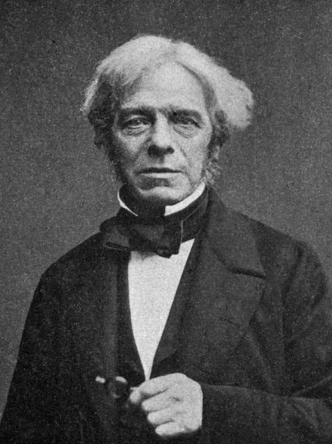 Michael Faraday, ca. 1861