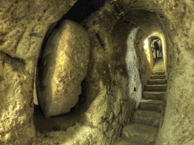 A passage in the Underground City. Photo Credit