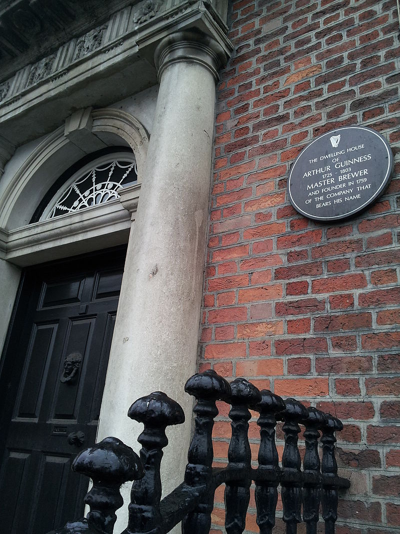 Arthur Guinness's home on Thomas Street. Photo Credit
