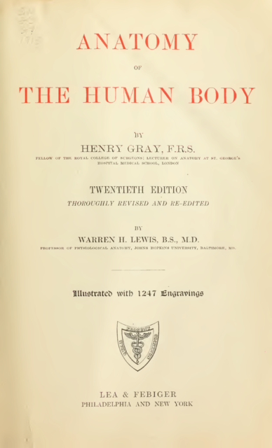 grays_anatomy_20th_edition_1918-_title_page