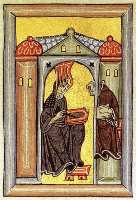 Hildegard of Bingen, 1098-1179.