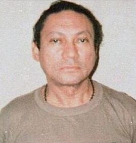 Manuel Noriega’s mugshot after his surrender to the US forces.