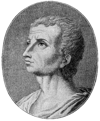 Bust of Titus Livius.