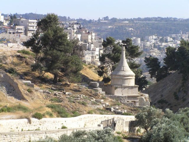 Yad Avshalom, on Mt. Olives slopes, Jerusalem. Photo Credit