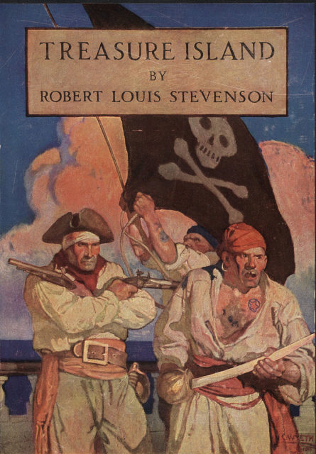 Illustrations of the 1911 edition of Treasure Island