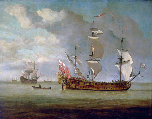 The Charles Galley, a contemporary vessel of a comparable design to Adventure Galley