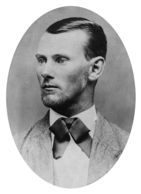 Jesse James portrait