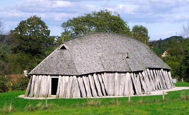 Reconstruction of a Viking house  Photo Credit
