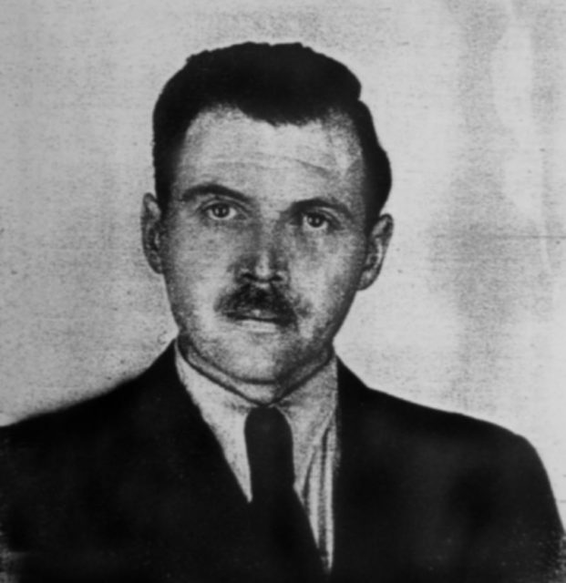 Photo from Mengele’s Argentine identification document (1956)