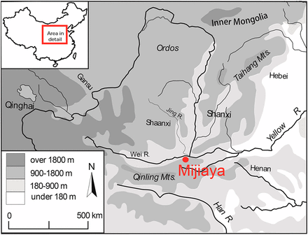 Geographical Location of the Mijiaya Site. Photo Credit