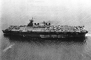 USS Independence in San Francisco Bay, 15th July 1943