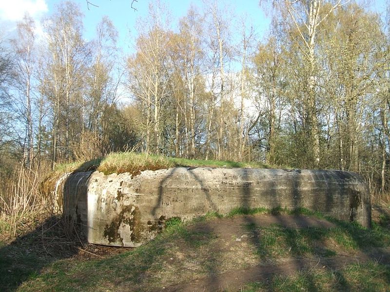 Abandoned military bunker in the Karelian Fortified Region.
