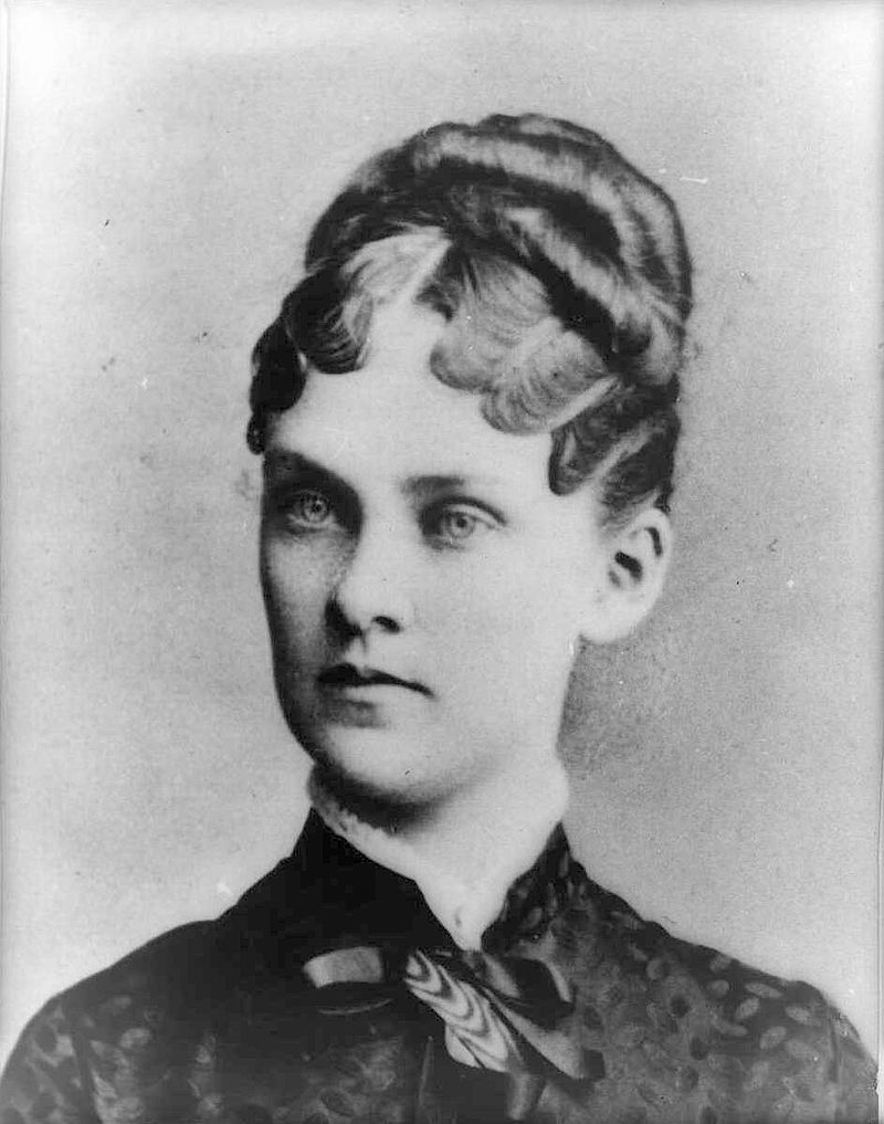 Alice Hathaway Lee Roosevelt, the first wife of Theodore Roosevelt.